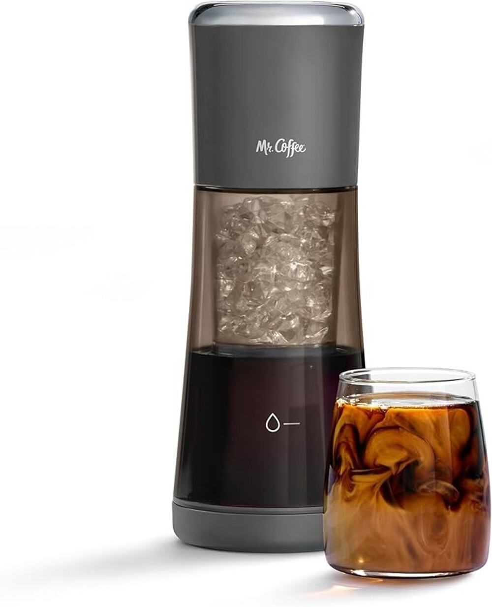 Mr. Coffee® Express Cold Brew Coffee Maker 10-Minute Cold Brew Coffee Charcoal